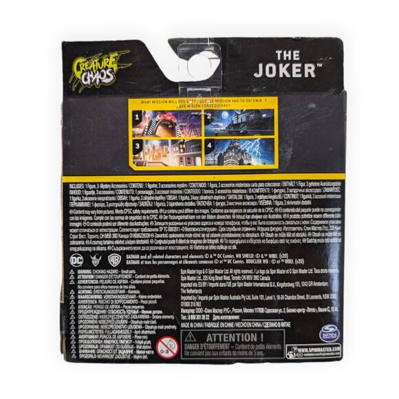 DC Batman 1st Edition The Joker Action Figure with 3 Accessories New - Picture 2 of 6